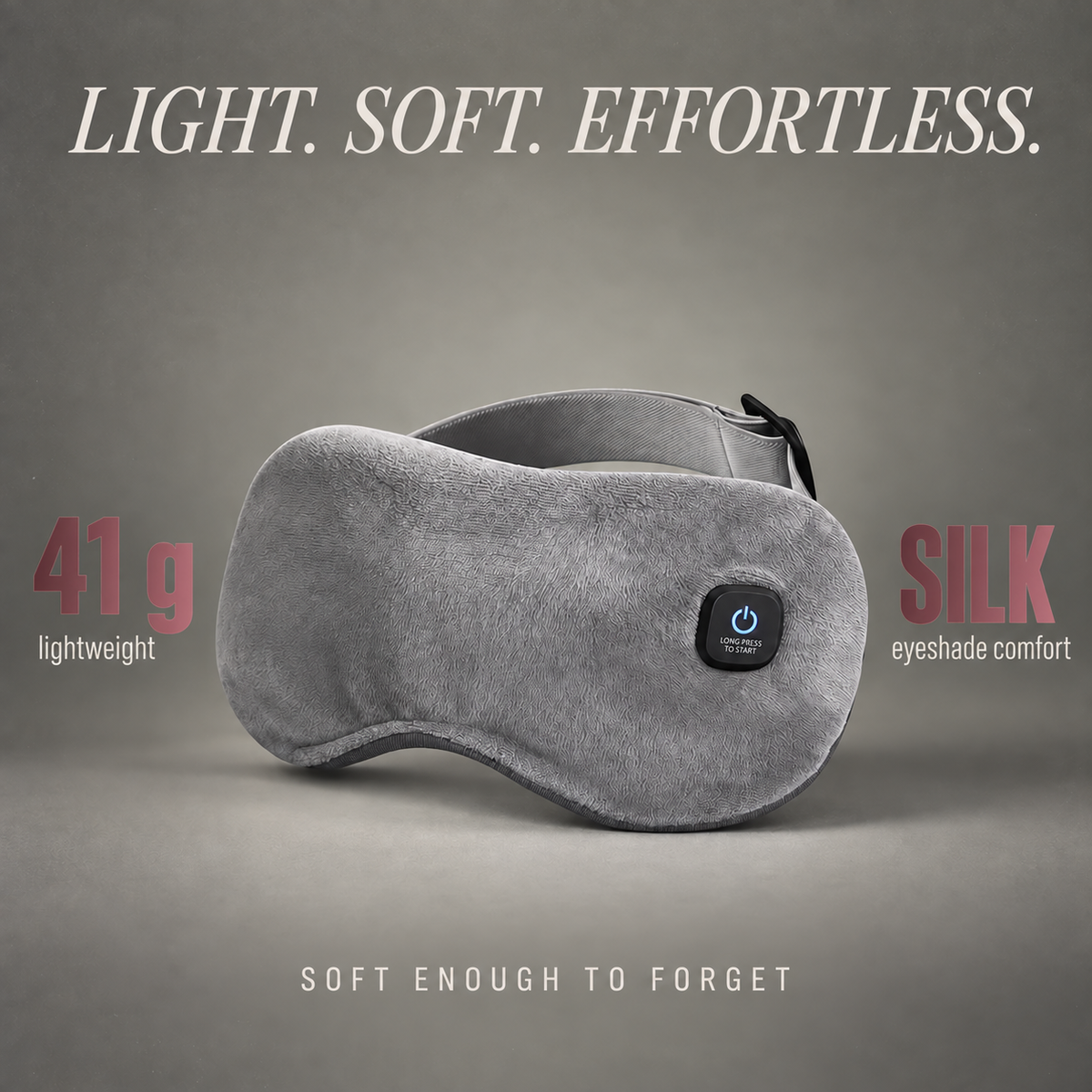 SOOTHARA Heated Eye Mask — Cordless Warm Compress for Tired, Puffy Eyes