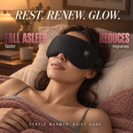 SOOTHARA Heated Eye Mask — Cordless Warm Compress for Tired, Puffy Eyes